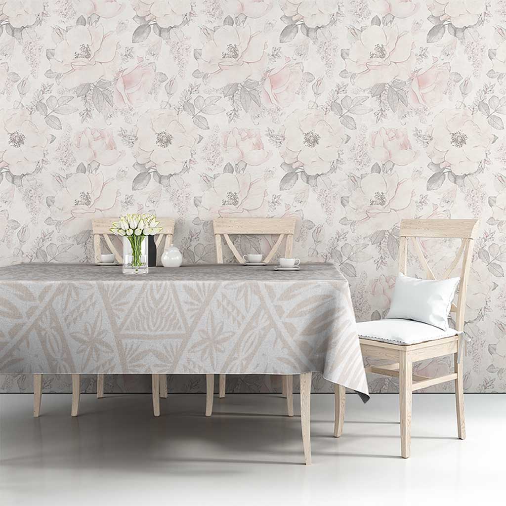 Lotu Tamaiti Tongan Polynesian Art Pattern Tablecloth Traditional Tribal Motifs - Polynesian Pride