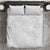Lotu Tamaiti White Tongan Ngatu Bedding Set Polynesian Tribal Fonulei Pattern - Polynesian Pride