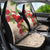 Christmas Hawaii with I'iwi Bird Car Seat Cover Aloha Mele Kalikimaka - Beige Art