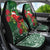 Christmas Hawaii with I'iwi Bird Car Seat Cover Aloha Mele Kalikimaka - Green Art