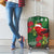 Christmas Hawaii with I'iwi Bird Luggage Cover Aloha Mele Kalikimaka - Green Art