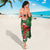 Christmas Hawaii with I'iwi Bird Sarong Aloha Mele Kalikimaka - Green Art