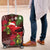 Christmas Hawaii with I'iwi Bird Luggage Cover Aloha Mele Kalikimaka - Oxblood Art