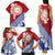 French Polynesia Family Matching Tank Maxi Dress and Hawaiian Shirt Tahitian Tiare Flowers Tribal