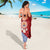 French Polynesia Sarong Tahitian Tiare Flowers Tribal