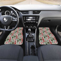 Mele Kalikimaka Hawaiian Quilt and Lei Patchwork Car Mats - Polynesian Pride