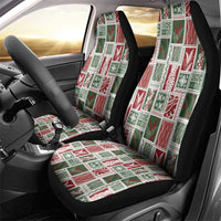 Mele Kalikimaka Hawaiian Quilt and Lei Patchwork Car Seat Cover - Polynesian Pride