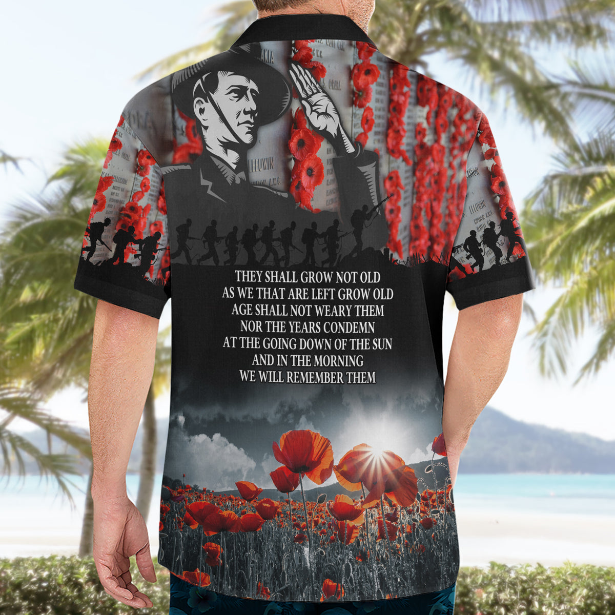 ANZAC DAY Heroes Of The Gallipoli Hawaiian Shirt LT9 - Polynesian Pride