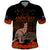 Kangaroo and Kiwi Bird ANZAC Day Custom Polo Shirt Soldier Style LT9 Black - Polynesian Pride