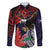American Samoa Bald Eagle Personalized Family Matching Mermaid Dress and Hawaiian Shirt Samoa Muamua Le Atua