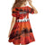 Anzac Day Gallipoli Personalised Family Matching Mermaid Dress and Hawaiian Shirt Red Poppy Flowers