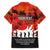 Anzac Day Gallipoli Personalised Family Matching Tank Maxi Dress and Hawaiian Shirt Red Poppy Flowers