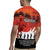 Anzac Day Gallipoli Personalised Rugby Jersey Red Poppy Flowers