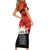 Anzac Day Gallipoli Personalised Short Sleeve Bodycon Dress Red Poppy Flowers