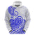 Polynesian Hoodie Tribal Tattoo Blue Screen Color LT9 - Polynesian Pride