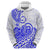 Polynesian Hoodie Tribal Tattoo Blue Screen Color LT9 - Polynesian Pride