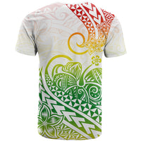 Polynesian T Shirt Tribal Tattoo Gradient 02 Screen Color LT9 - Polynesian Pride