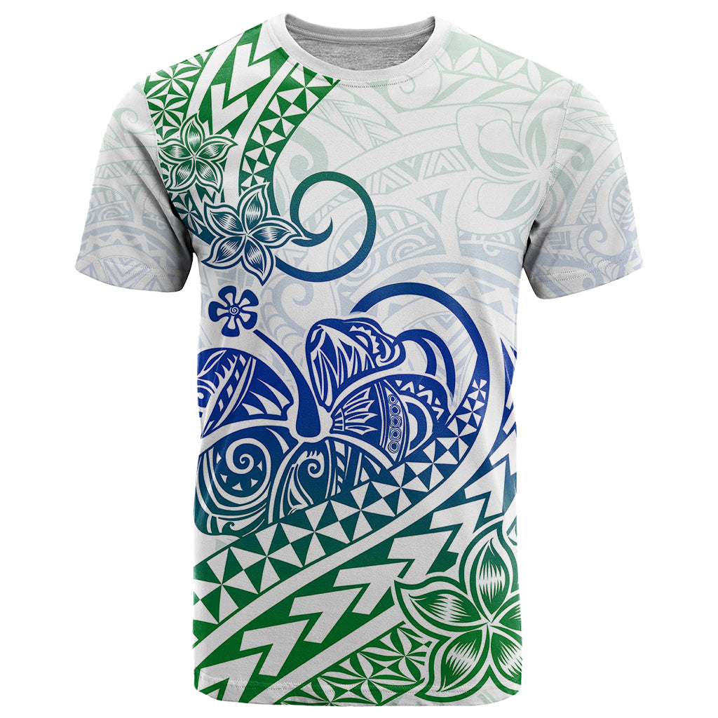 Polynesian T Shirt Tribal Tattoo Gradient 03 Screen Color LT9 Gradient - Polynesian Pride