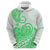 Polynesian Hoodie Tribal Tattoo Green Screen Color LT9 - Polynesian Pride