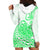 Polynesian Hoodie Dress Tribal Tattoo Green Screen Color LT9 - Polynesian Pride