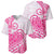 Polynesian Baseball Jersey Tribal Tattoo Pink Screen Color LT9 Pink - Polynesian Pride