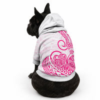 Polynesia Tribal Tattoo Pink Screen Color Pet Hoodie LT9 - Polynesian Pride
