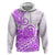 Polynesian Hoodie Tribal Tattoo Purple Screen Color LT9 - Polynesian Pride