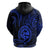 Polynesian Pride Guam Hoodie With Polynesian Tribal Tattoo and Coat of Arms Blue Version LT9 - Polynesian Pride