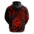 Polynesian Pride Guam Hoodie With Polynesian Tribal Tattoo and Coat of Arms Red Version LT9 - Polynesian Pride