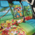 Always 5 O'clock Back Car Seat Cover Hawaiian Tropical Parrot - Polynesian Pride