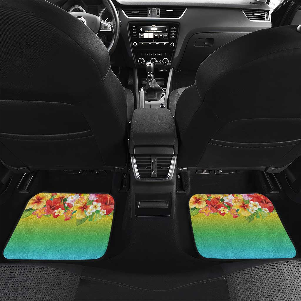 Always 5 O'clock Car Mats Hawaiian Tropical Parrot - Polynesian Pride