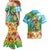Always 5 O'clock Couples Matching Mermaid Dress and Hawaiian Shirt Hawaiian Tropical Parrot - Polynesian Pride