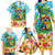 Always 5 O'clock Family Matching Long Sleeve Bodycon Dress and Hawaiian Shirt Hawaiian Tropical Parrot - Polynesian Pride