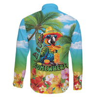 Always 5 O'clock Family Matching Off Shoulder Maxi Dress and Hawaiian Shirt Hawaiian Tropical Parrot - Polynesian Pride