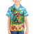 Always 5 O'clock Family Matching Tank Maxi Dress and Hawaiian Shirt Hawaiian Tropical Parrot - Polynesian Pride