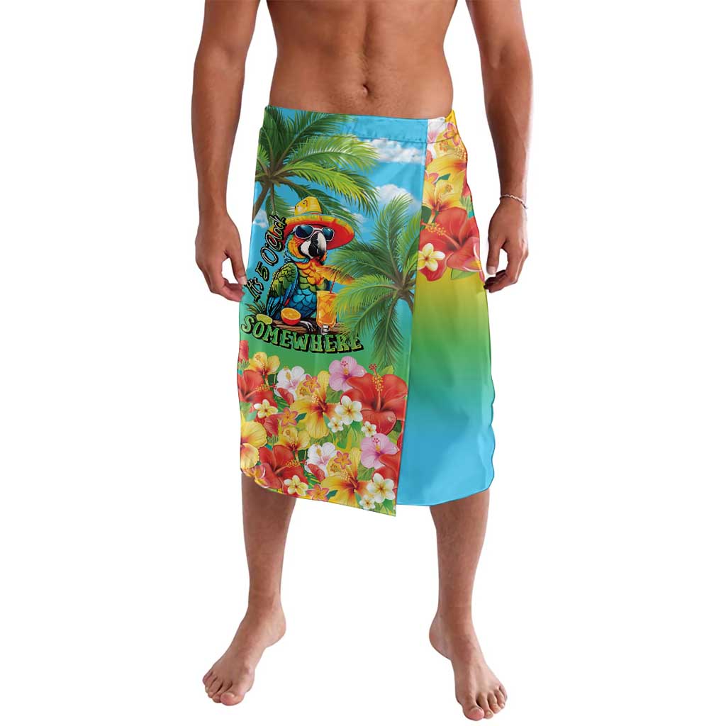 Always 5 O'clock Lavalava Hawaiian Tropical Parrot - Polynesian Pride