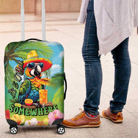 Always 5 O'clock Luggage Cover Hawaiian Tropical Parrot - Polynesian Pride