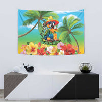 Always 5 O'clock Tapestry Hawaiian Tropical Parrot - Polynesian Pride