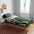 Hawaii Puakenikeni and Maile Lei Bedding Set Green Japanese Wave Style - Polynesian Pride