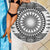 All White Tonga Malo e lelei Beach Blanket Vintage Ngatu Tribal Pattern - Polynesian Pride