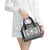All White Tonga Malo e lelei Shoulder Handbag Vintage Ngatu Tribal Pattern - Polynesian Pride
