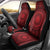 All Red Tonga Malo e lelei Car Seat Cover Vintage Ngatu Tribal Pattern - Polynesian Pride