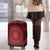 All Red Tonga Malo e lelei Luggage Cover Vintage Ngatu Tribal Pattern - Polynesian Pride