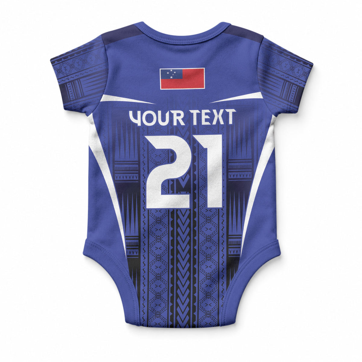 2026 Rugby Nations Series Custom Manu Samoa Baby Onesie LT9 - Polynesian Pride