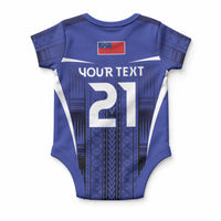 2026 Rugby Nations Series Custom Manu Samoa Baby Onesie LT9 - Polynesian Pride