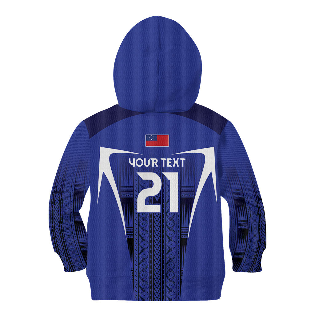 2026 Rugby Nations Series Custom Manu Samoa Kid Hoodie