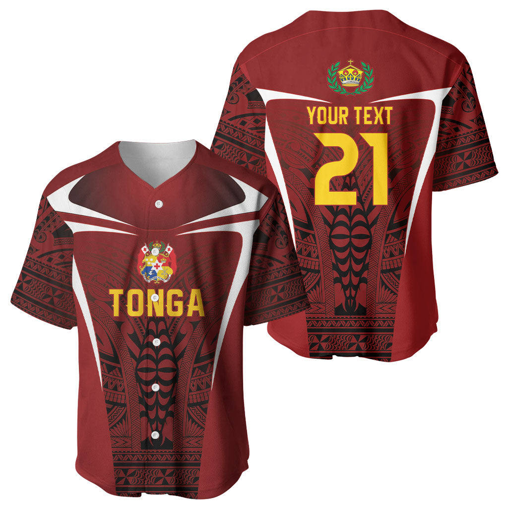 2026 Rugby Nations Series Custom Tonga Ikale Tahi Baseball Jersey LT9 - Polynesian Pride