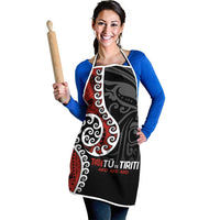 Honour The Treaty New Zealand Apron Toitu Te Tiriti Ake Ake Ake - Polynesian Pride