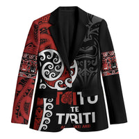 Honour The Treaty New Zealand Blazer Toitu Te Tiriti Ake Ake Ake - Polynesian Pride