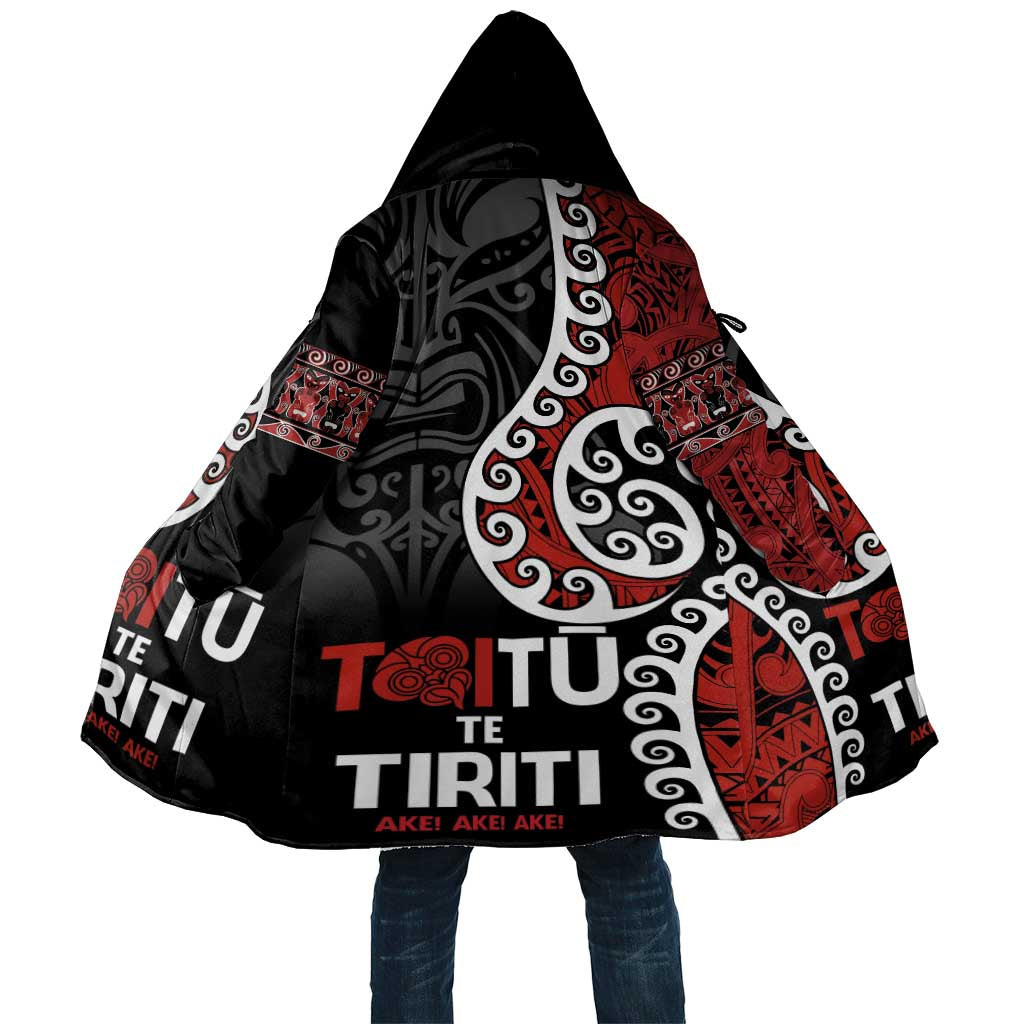 Honour The Treaty New Zealand Cloak Toitu Te Tiriti Ake Ake Ake - Polynesian Pride
